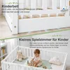 FCH Kinderbett mit Rausfallschutz & Lattenrost, 80x160cm, Produktbild-Vorschau 4