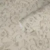 VERSACE Tapete mit Metallic Ranken & Blüten – Creme Produktbild-Vorschau 9