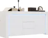 Szafka do salonu Sweiko 140x40x65cm, nowoczesna komoda z 3 Podgląd zdjęcia produktu 17
