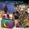 Lautsprecher,Karaoke Maschine mit 2 Karaoke Mikrofonen, Produktbild-Vorschau 4