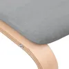 vidaXL Sgabello grigio chiaro 51x41x40 cm tessuto Anteprima dell’immagine prodotto 15