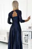 Numoco Formelle Frauenkleider Amber granat M Produktbild-Vorschau 5