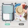STILVORA Kofferorganizer 4-teilig, Kompressionsbeutel Reise Produktbild-Vorschau 15
