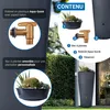 4rain Réservoir VASO 2en1 220L graphite avec robinet PE Voir les images du produit 11