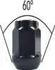 20x Radmutter M14x1,5 Kegelbund geschlossen 60° schwarz 34 Produktbild-Vorschau 2