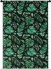 MuchoWow® Wandteppich Wandbehang Vintage - Blätter - Grün Produktbild-Vorschau 1