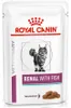 A pouch of Royal Canin Veterinary Renal With Fish cat food. Produktbild-Vorschau