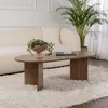 Hoppa! Couchtisch | Nussbaum 108 x 50 x 42 cm Produktbild-Vorschau 9