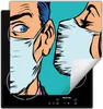 DarHaus Herdabdeckplatte 60x52 cm Anti Rutsch Matte Produktbild-Vorschau 1