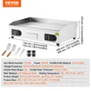 VEVOR Gril électrique commercial, 4400 W, plaque de gril Voir les images du produit 7