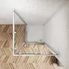 120x80x185cm Duschkabine Duschabtrennung Eckeinstieg Produktbild-Vorschau 4
