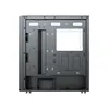 The back view of an empty computer tower case. Produktbild-Vorschau