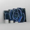 Bild auf Leinwand - Leinwandbild - 5 Teile - Blau Kaktus Produktbild-Vorschau 4