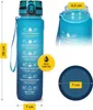 4FIZJO Borraccia sportiva 1000 ml, tritan, blu Anteprima dell’immagine prodotto 4