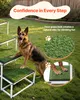 VEVOR Hundetreppe Auto, klappbar, 4-stufig, breite Produktbild-Vorschau 4