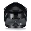The back view of a black LS2 Drifter motorcycle helmet. Voir les images du produit