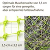 Heunetz für Pferde engmaschiges Heunetz in hellgrün - Produktbild-Vorschau 5