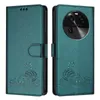 Leder Hülle für Oppo Find X6 Süße Katze Flip Case Produktbild-Vorschau 2