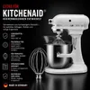 Schneebesen aus Edelstahl 5K5A2WW kompatibel mit KitchenAid Produktbild-Vorschau 3