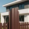 QLS 1 szt. Sztacheta ogrodzeniowa 120x10,5cm Metalowa Podgląd zdjęcia produktu 6