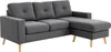 HOMCOM Ecksofa Eckcouch in L-Form, Eckgarnitur in Produktbild-Vorschau 1