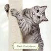 A cat is scratching a sisal post. Podgląd zdjęcia produktu
