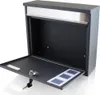 Bituxx Design Wandbriefkasten Grau MS-16057 Produktbild-Vorschau 3