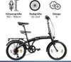 Zündapp ZF20 Speed Folder 20 Zoll Klapprad Faltrad Stadtrad Produktbild-Vorschau 4