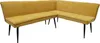 Eckbank 195 x 154 cm Mesilla Gelb kurzer Schenkel rechts Produktbild-Vorschau 1