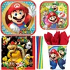 Partyset 72 tlg. Super Mario Geburtstag Deko zum Produktbild-Vorschau 1