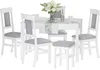 A dining set with a table and chairs on a white background. Produktbild-Vorschau