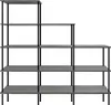 Home Deluxe INDU Scaffale in rovere scuro 207 x 196 cm I Anteprima dell’immagine prodotto 7