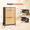 Product dimensions and details of a shoe cabinet. Podgląd zdjęcia produktu