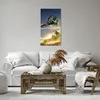 Bild auf Leinwand - Leinwandbild - Motorrad Extrem Spaß Produktbild-Vorschau 6