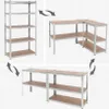 Rayonnage métallique de stockage 180 × 90 × 40 cm – Voir les images du produit 19