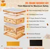 VEVOR Bienenstock, 20 Rahmen, Bienenbeute Zander, mit Produktbild-Vorschau 6