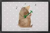 Mr. & Mrs. Panda fußmatte Bär Lied 50 x 75 cm - Grau Produktbild-Vorschau 1