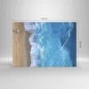 Bilder auf glas - Einteilig - Strand Rand Meer - 70x50cm - Produktbild-Vorschau 3