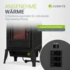 Juskys Elektrokamin 2000 W – Flammeneffekt & Heizfunktion, Produktbild-Vorschau 3