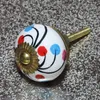 Möbelknauf aus Keramik Shabby Chic - Blume 18 - Produktbild-Vorschau 10