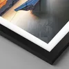 Gerahmtes Poster - Schwarzer Rahmen - Westen Sonne Boot - Produktbild-Vorschau 2