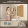 S'AFIELINA Specchio Bagno LED 60 x 70 cm, Retroilluminato, Anteprima dell’immagine prodotto 14