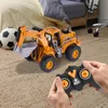 Malplay Buldozér RC diaľkovo ovládaný bager 2,4 GHz na Náhľad obrázku produktu 5