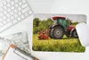 MuchoWow® Mauspad Mousepad Traktor - Rot - Natur - Grün - Produktbild-Vorschau 5