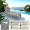tectake® Rattan Sonnenliege Sofia 196 x 66 x 27 cm Produktbild-Vorschau 2