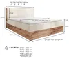 Boxspringbett TILIA-160x200cm Produktbild-Vorschau 3