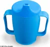 Bicchiere con 2 manici+2 coperchi 4+12 mm blu, 1 pz Anteprima dell’immagine prodotto 7
