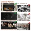 FABATO 5-stufiger Schuhschrank mit Tür – Platz für 20 Paar Produktbild-Vorschau 6