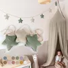 Handgemachte Wimpelkette aus Musselin Kinderzimmer Gold Produktbild-Vorschau 1