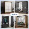 Schwebetürenschrank TOMY, 2-türig Schrank, Weiß, 235 cm Produktbild-Vorschau 5